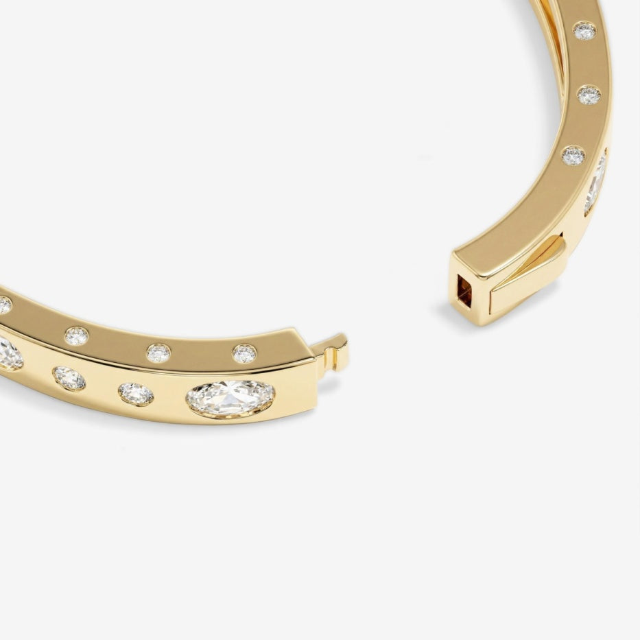 Ashley Sunset Lock Cuff 6mm