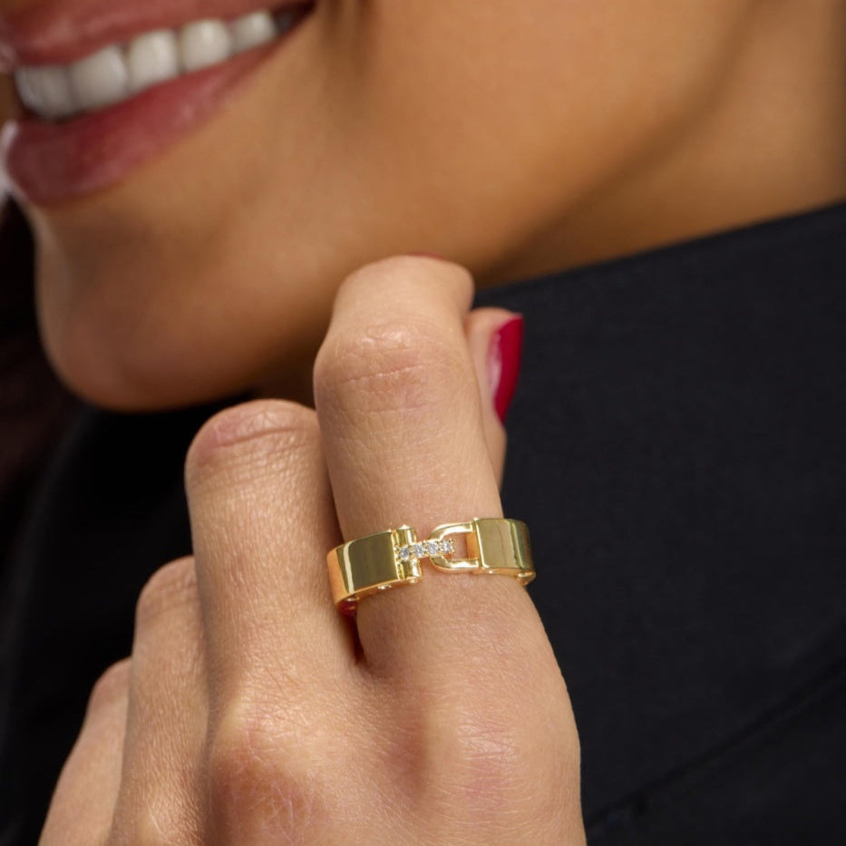 Ashley Smooth Lock Ring